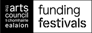 The Arts Council funding festivals logo